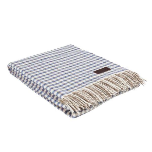 Eskimo Maloja Plaid Decke (130x180 cm) - Blau