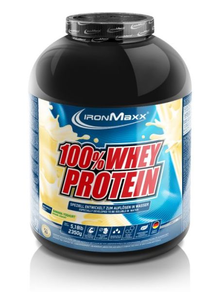 Ironmaxx 100% Whey Protein (Banana-Joghurt)