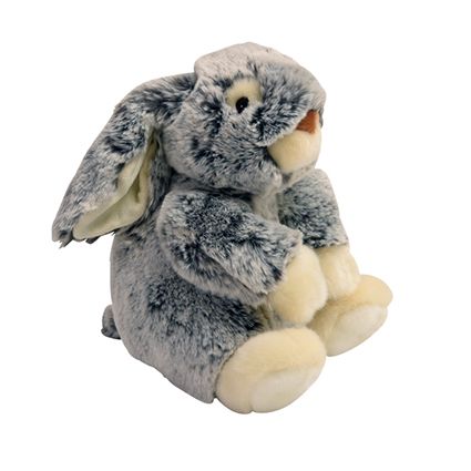 Eskimo Plüschtier Hase (30cm) - Farbe Silber