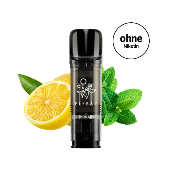 Elfbar ELFA Pro Pods (Ohne Nikotin) - Lemon Mint