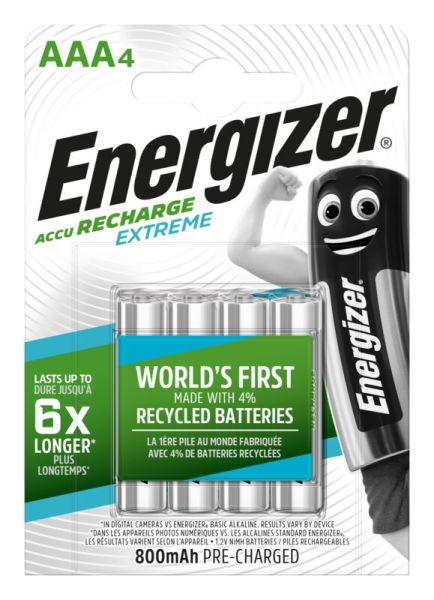 Energizer Extreme, Micro AAA vorgeladen 4er