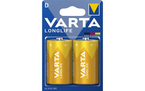 Varta Longlife, D - 2 Batterien