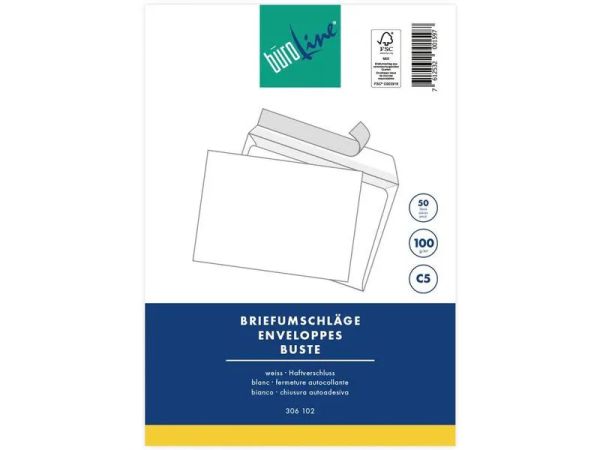 Büroline C5, ohne Fenster - 10 Couvert