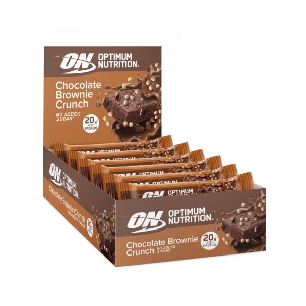 Optimum Nutrition Crunch Bar 10x65g (Choco Brownie)