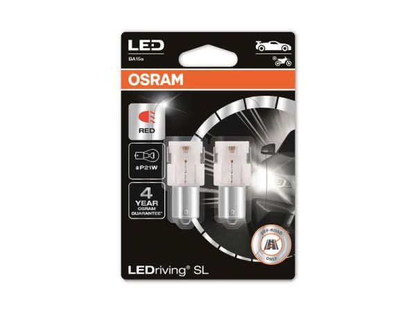 Osram LEDriving SL, Rot - 2 Autolampen