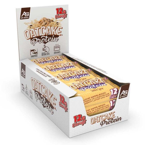 All Stars Oatcake Protein Bar 12x80g (Golden Syrup)