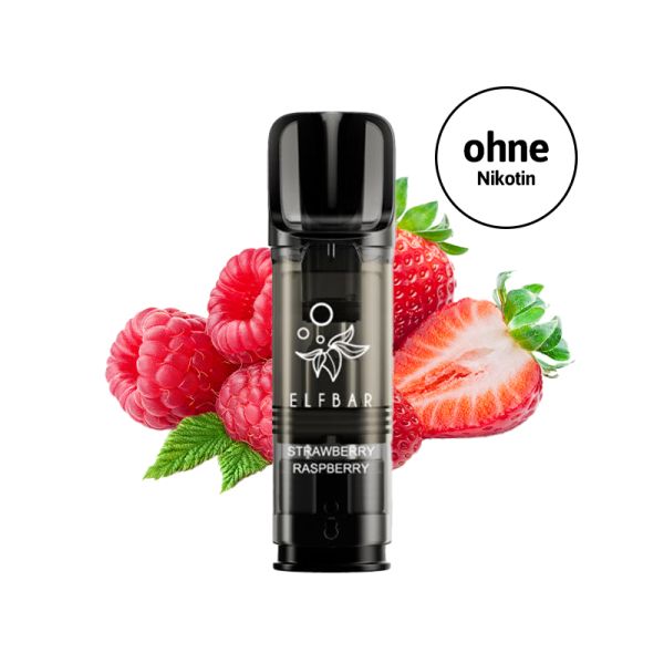 Elfbar ELFA Pro Pods (Ohne Nikotin) - Strawberry Raspberry