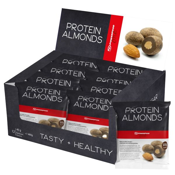 Powerfood One Protein Chocolate Almonds - 12 x 40g