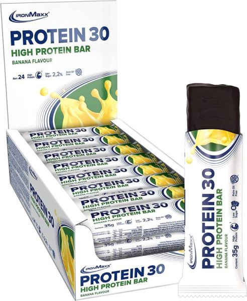 Ironmaxx Protein 30 Bar 24x30g (Banana)