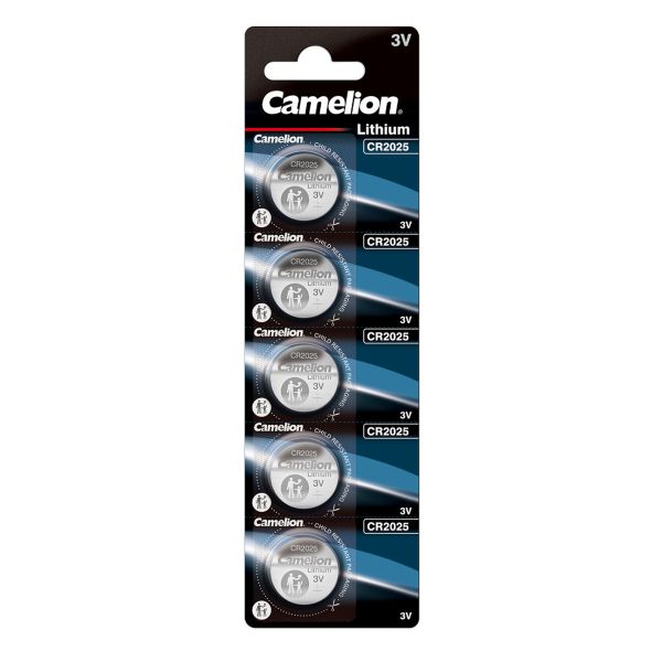 Camelion CR2025 Lithium - 5 Batterien