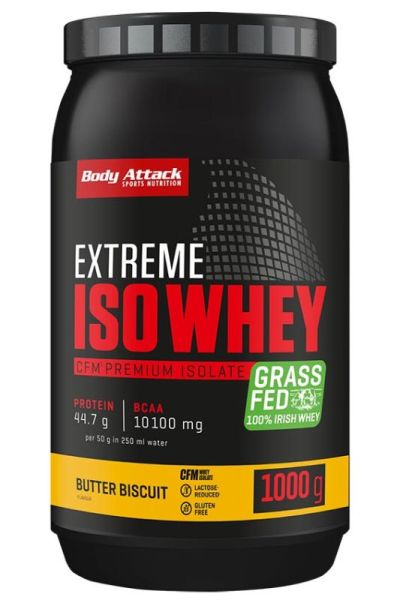 Body Attack Extreme Iso Whey (Butter Biscuit)