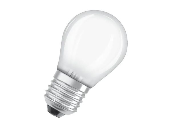 Osram Star Classic P 40 W (Retro) mit E27 Gewinde - LED Lampe mit Glaskolben (Retrofit)