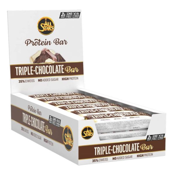 All Stars Protein Bar 18x50g (Triple Choco)