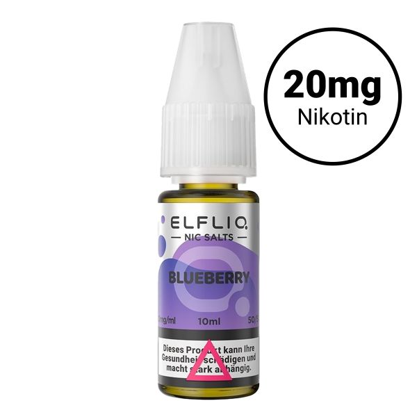 Elfbar Elfliq Nic Salts 20mg - Blueberry
