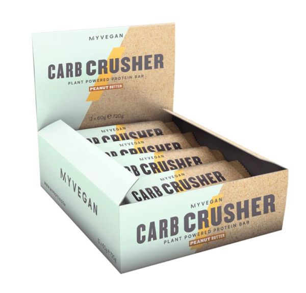 Myprotein Vegan Carb Crusher 12x60g (Peanut Butter)