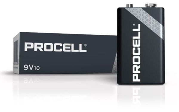 Duracell Procell, 9V - 10 Batterien