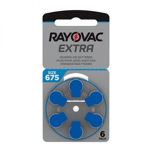 Rayovac Extra 675 Hörgerätebatterien