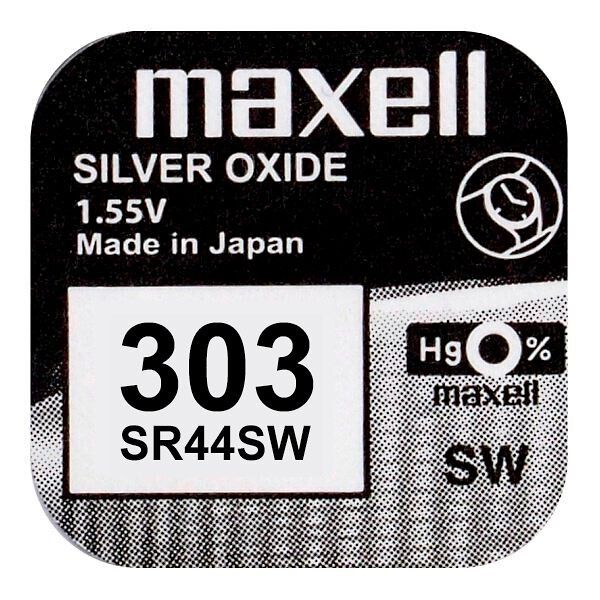 Maxell 303 / SR44SW - Knopfzelle