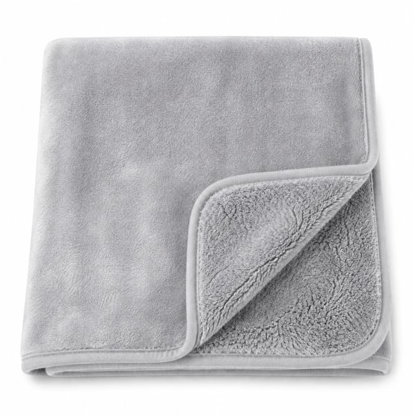 Eskimo Kuscheldecke - Farbe Silber (150x200cm)