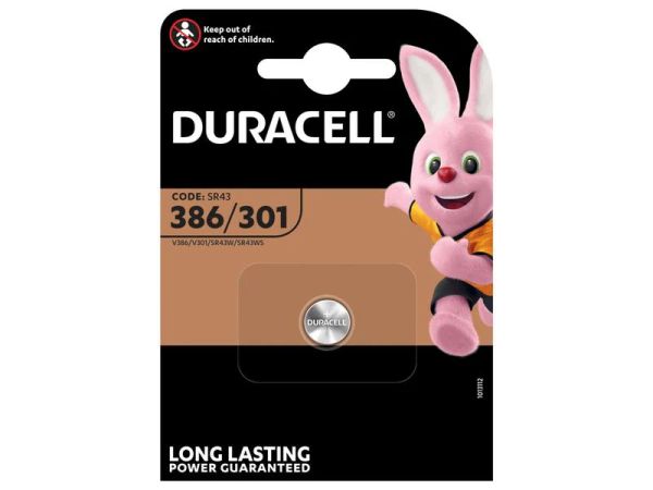 Duracell 386/301 - Knopfzelle