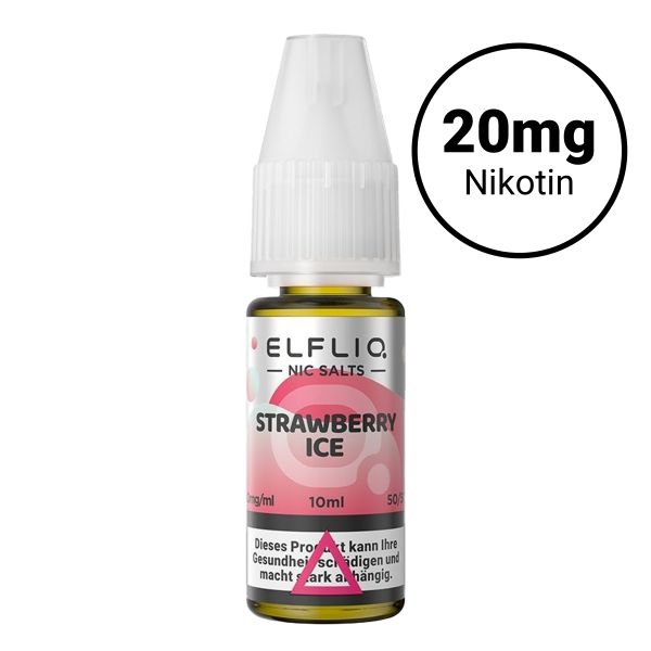 Elfbar Elfliq Nic Salts 20mg - Strawberry Ice