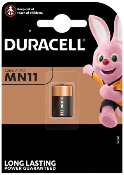 Duracell MN11 (A11, 11A) - Batterie (6 Volt Alkali)