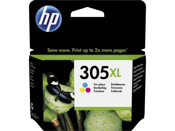 HP 305XL Tintenpatrone Cyan/Magenta/Gelb (Tri-Colour) - Druckerpatrone Typ 3YM63AE