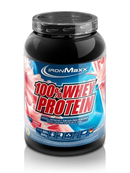 Ironmaxx 100% Whey Protein (Strawberry)