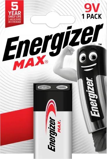 Energizer Max, 9V - 1 Batterie