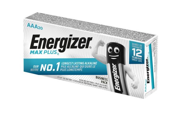 Energizer Max Plus, AAA - 20 Batterien