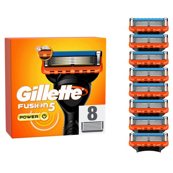 Gillette Fusion5 Power - 8 Rasierklingen