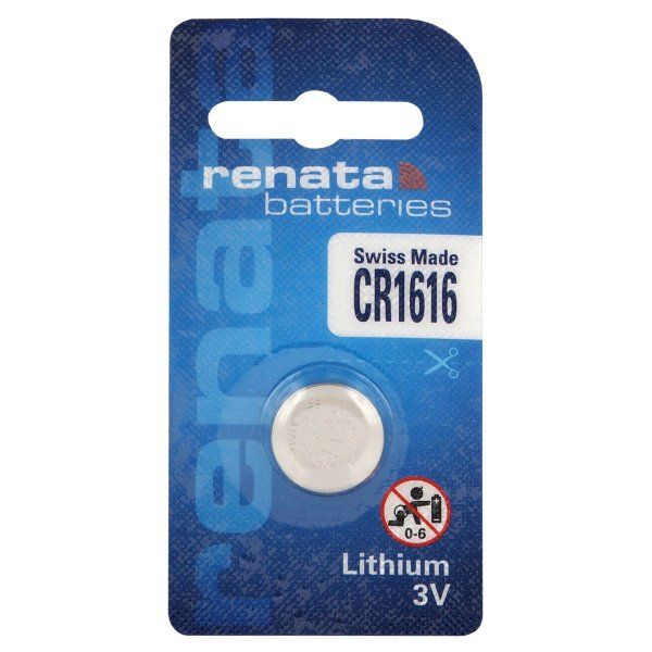 Renata CR1616 - Knopfzellen Batterie (Swiss Made).
