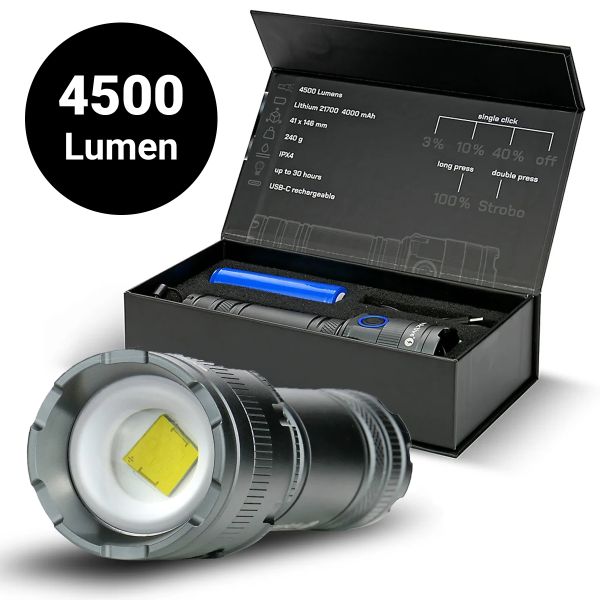 everActive FL-4500R Luminator LED - Taschenlampe