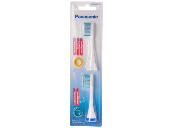 Panasonic WEW 0936, Weiss - 2 Zahnbürsten-Aufsätze