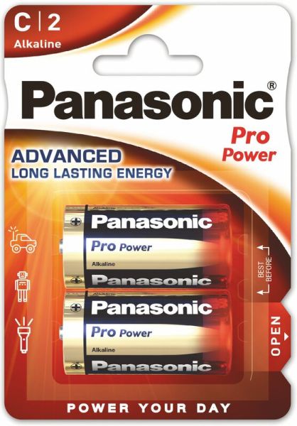 Panasonic Pro Power, C - 2 Batterien