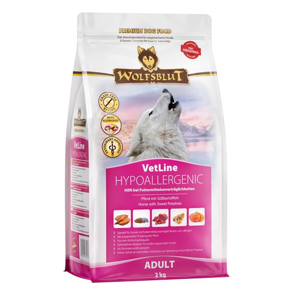 Wolfsblut Vetline, Hypoallergenic (2kg) - Trockenfutter