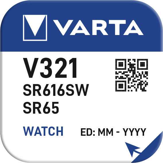 Varta V321 / SR616SW - Uhrenbatterie