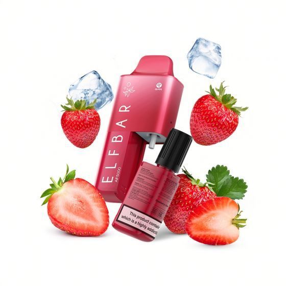 Elfbar AF5000, Strawberry ICE - Vape