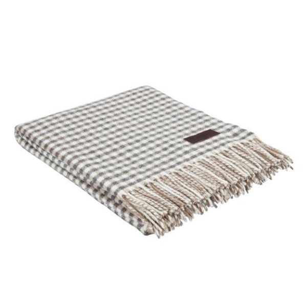 Eskimo Maloja Plaid Decke (130x180 cm) - Grau