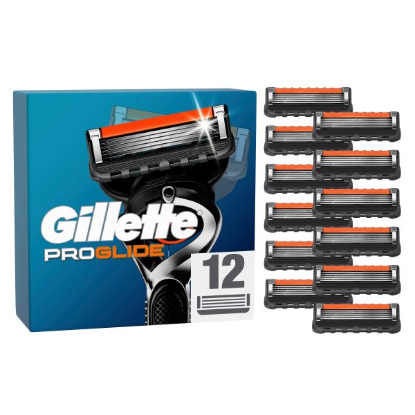 Gillette ProGlide - 12 Rasierklingen 