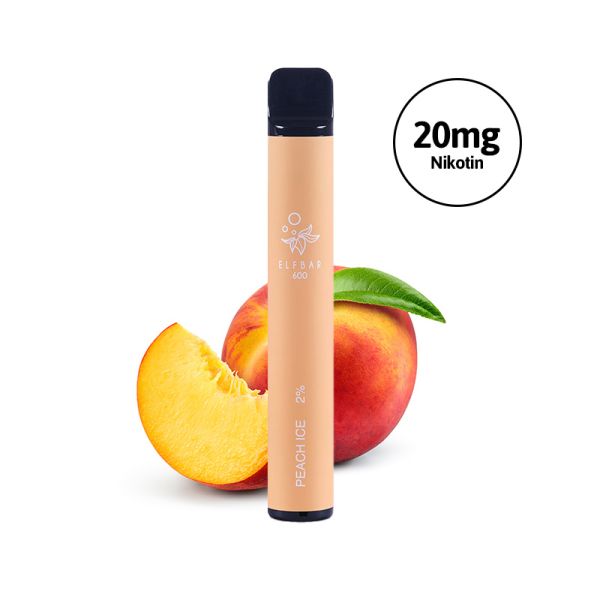 Elfbar 600, Peach Ice - Vape