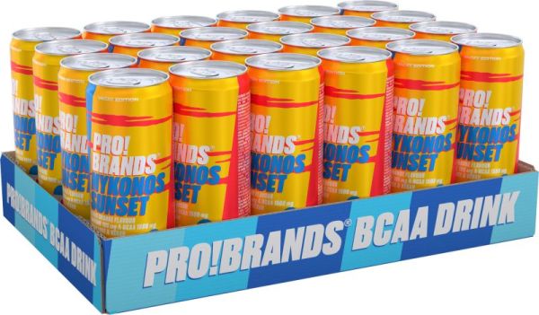 ProBrands BCAA 24x330ml (Mykonos Sunset)