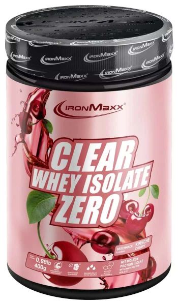 Ironmaxx Clear Whey Isolate Zero (Cherry)