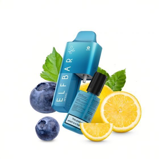 Elfbar AF5000, Blue Razz Lemonade - Vape