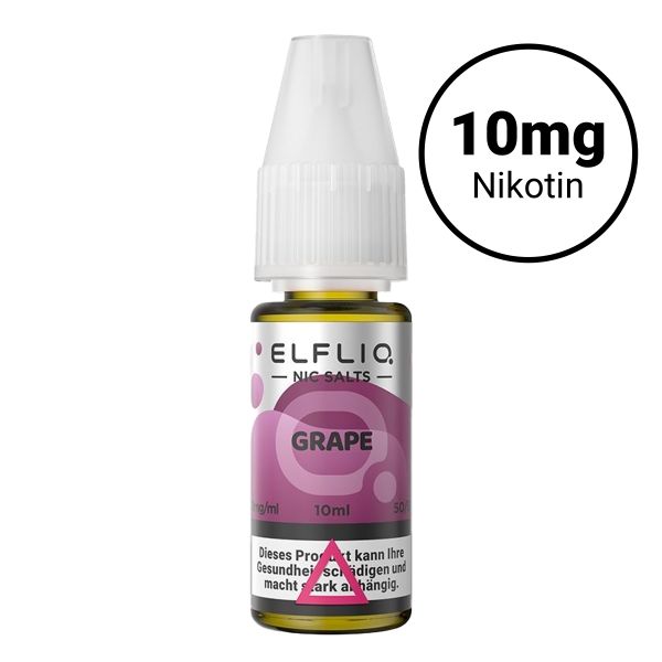 Elfbar Elfliq Nic Salts 10mg - Grape