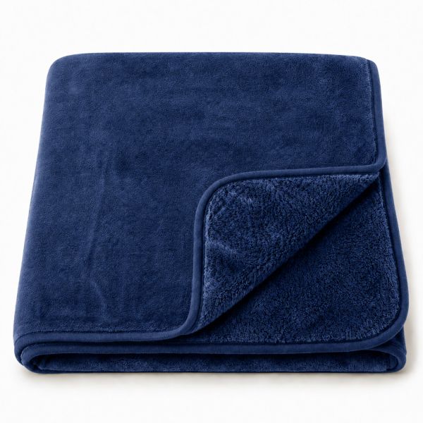 Eskimo Kuscheldecke - Farbe Marineblau (150x200cm)