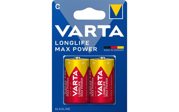 Varta Longlife Max Power C 2er Blister
