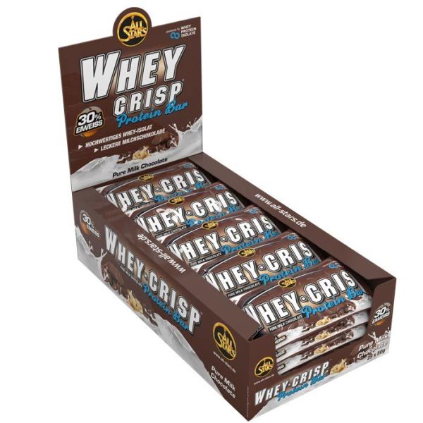 All Stars Whey Crisp Bar 25x50g (Choco)