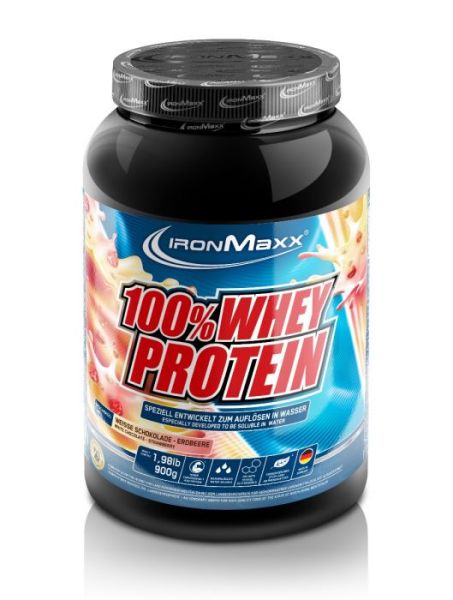 Ironmaxx 100% Whey Protein (Strawberry White Chocolate)