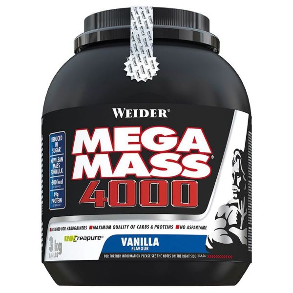 Weider Mega Mass 4000 (Vanilla Flavour)